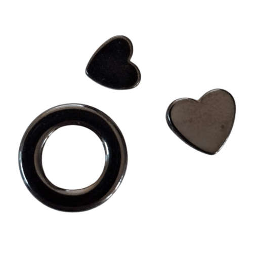 Assorted Hematite Beads, 6-11mm