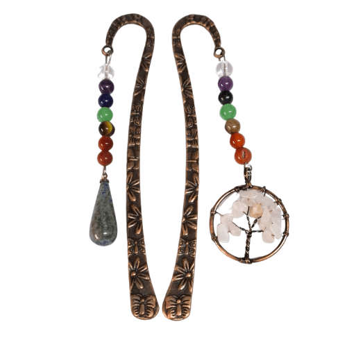 Assorted chakra bookmark, 4.2 x 12.3cm