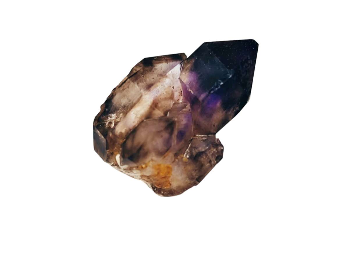 Amethyst point, Goboboseb in Namibia, 1.5 x 1.8 x 2.5cm