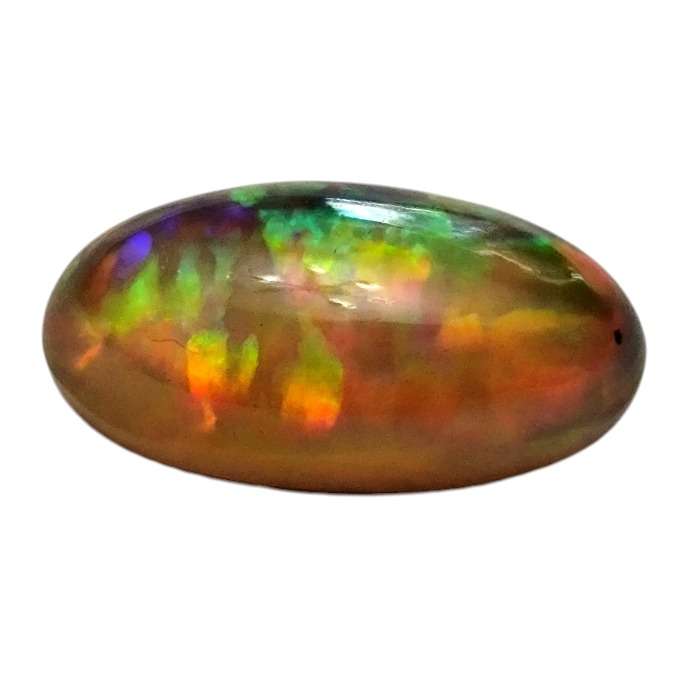 Ethiopian Opal Cabochon, Oval, 5 x 15mm