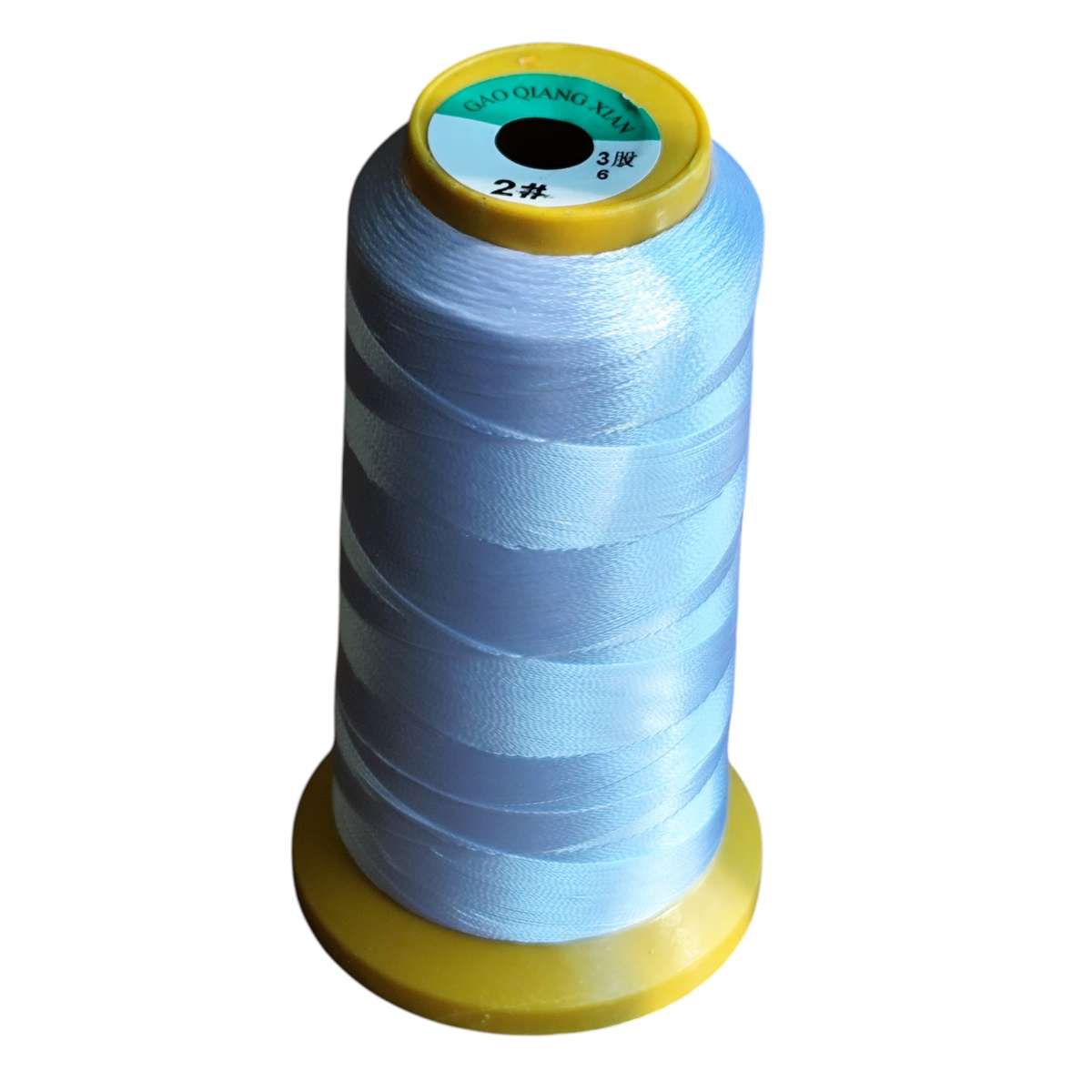 High-Strength Twisted Nylon Thread Cone, Size 3
