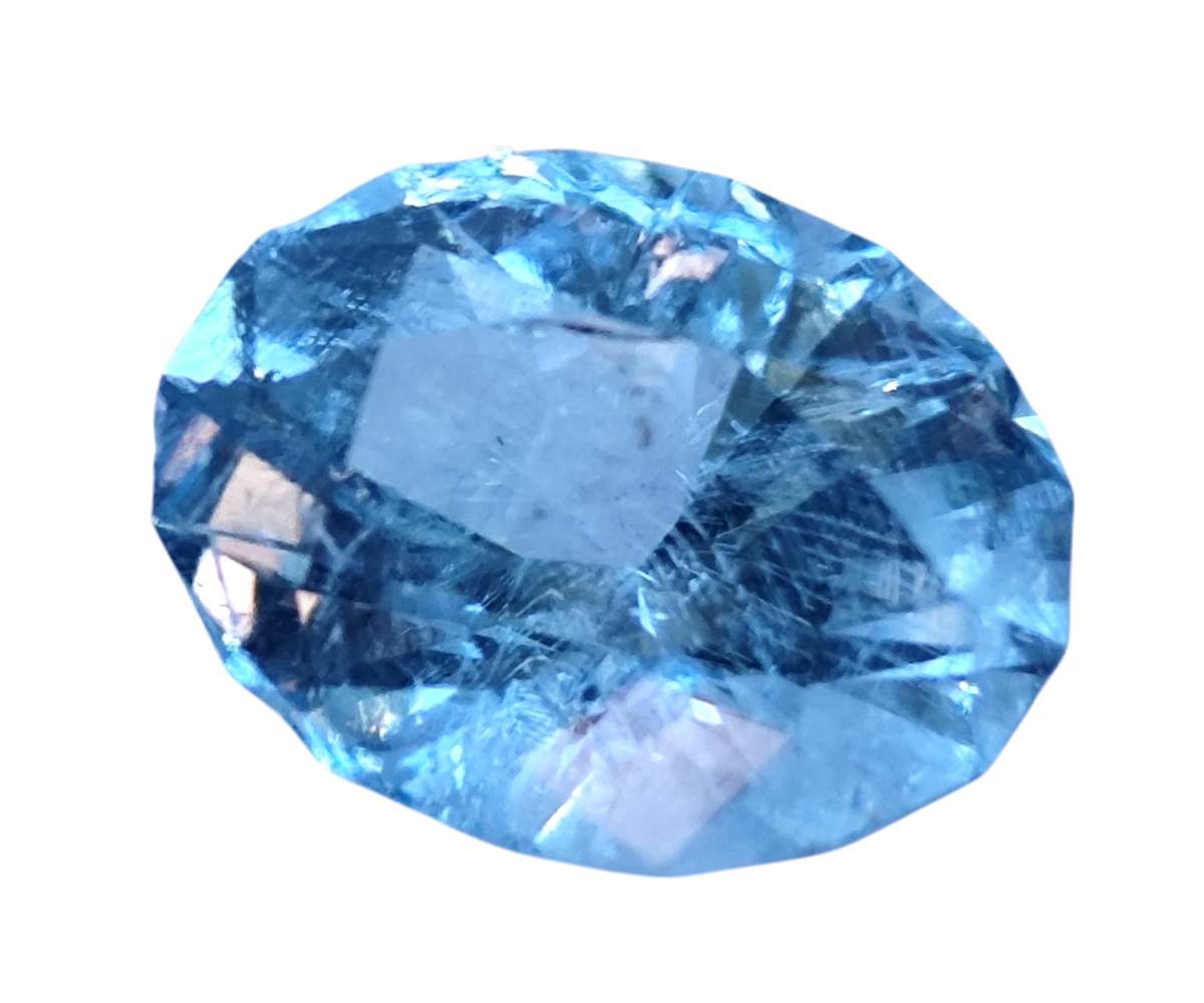 Aquamarine oval cut, 4.7ct