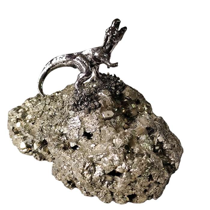 T-Rex on pyrite, Various