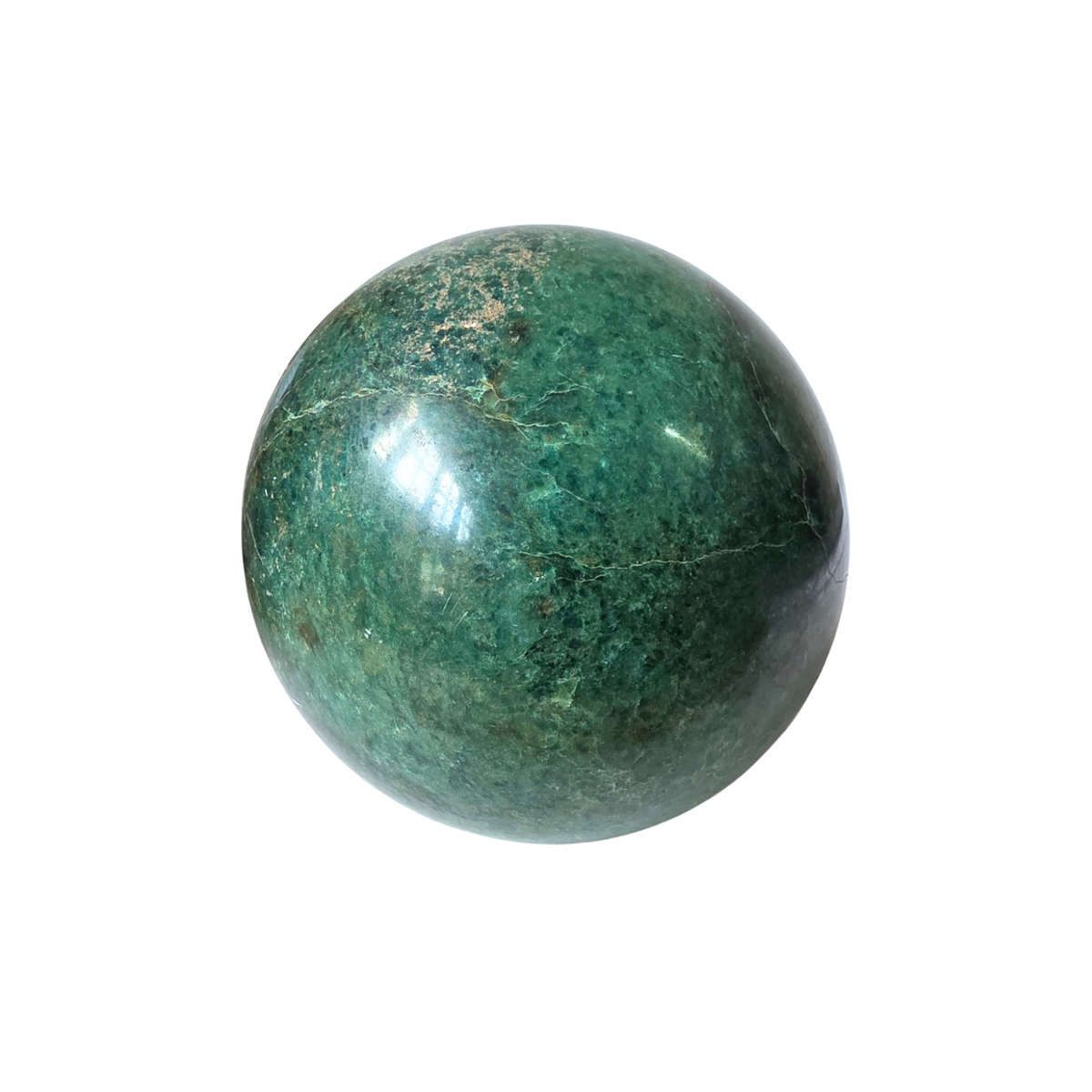 Verdite Sphere, 11.5cm (Roughly the size of Large Grapefruit)