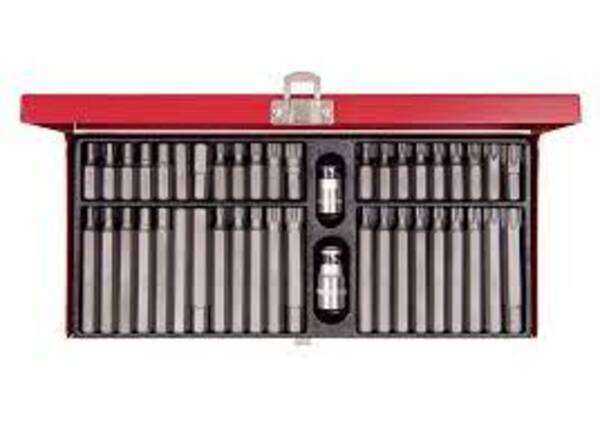 KING TONY BIT SET 44 PC X 10mm SHANK | 1044CQ