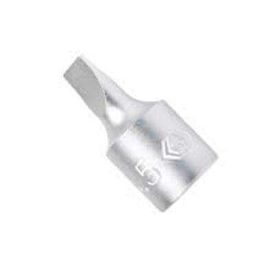 KING TONY SOCKET BIT 1/4 FLAT 1 X 5.5MM | 201255X