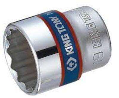 KING TONY 3/8" Drive 15/32" Standard 12-Point Socket | 333015S
