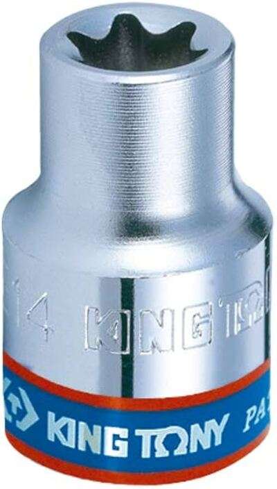 KING TONY SOCKET STANDARD FEMALE TORX 3/8 X E5 | 337505M
