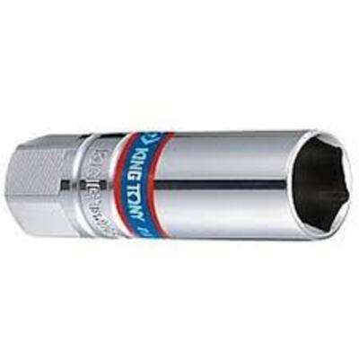 KING TONY SOCKET SPARK PLUG RUBBER 3/8 X 16MM 6P | 363516M