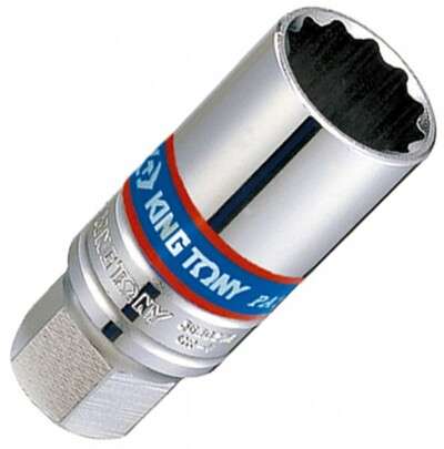 KING TONY SOCKET SPARK PLUG RUBBER 3/8 X 18MM | 36B018