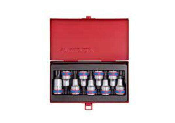 KING TONY SOCKET SET 9PC 1/2 TORX SET T20 T60 60MM | 4109PR