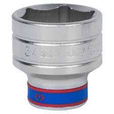 KING TONY SOCKET STANDARD 1/2 X 34MM 6P | 433534M