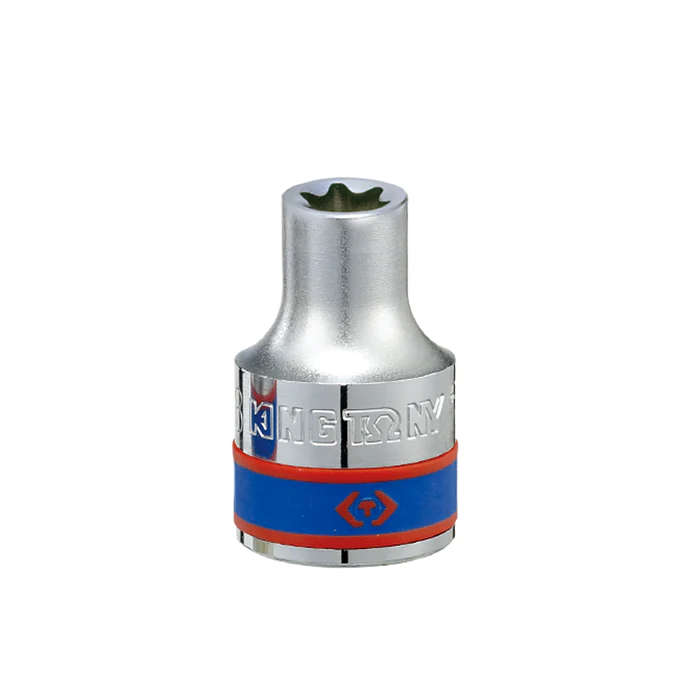 KING TONY SOCKET STANDARD 1/2 FEMALE TORX E12 | 437512