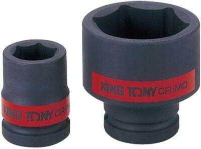 KING TONY SOCKET 1/2 STANDARD IMPACT X 7/16 6P | 453514S