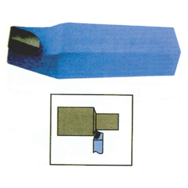 Micro-Tec Carbide Brazed Tool Bit 20X12X125X5mm ISO7 | BT245-D098