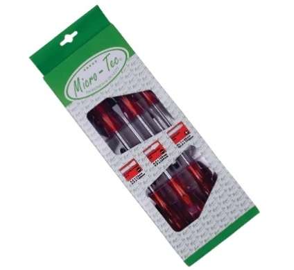 Micro-Tec 6Pcs Screwdriver Set | GS-6900