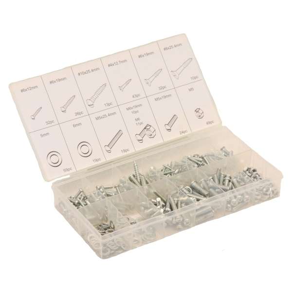 Micro-Tec 347Pcs Screw/Nut Assortment | I45222