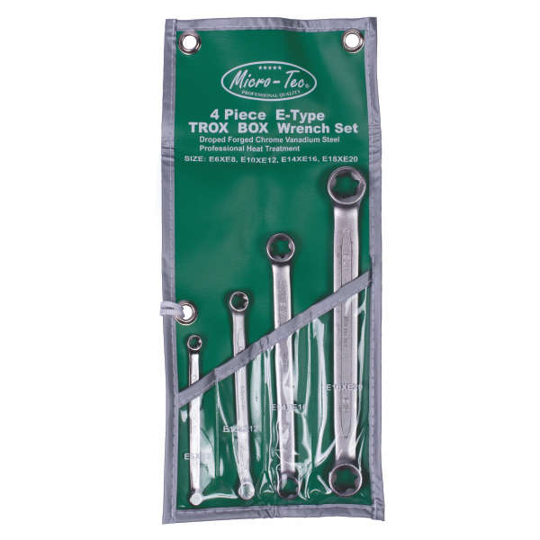 Micro-Tec Spanner Set Female Torx E6-E20 | MIE40