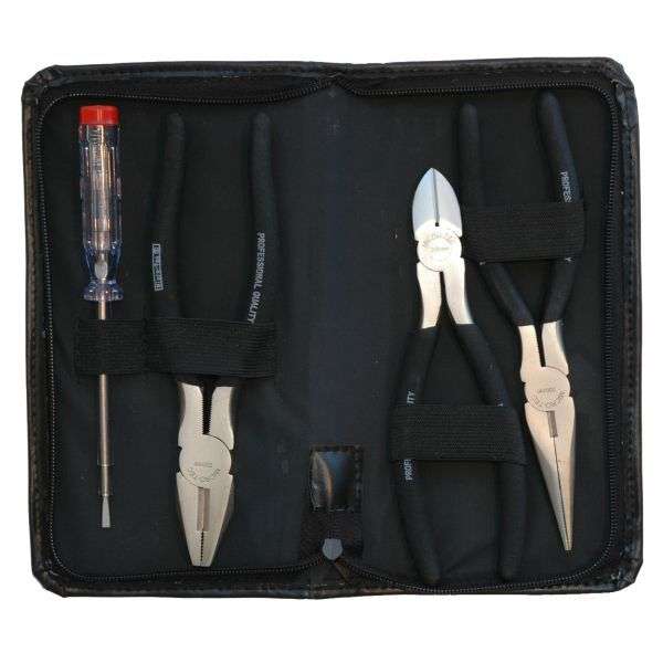 Micro-Tec 3Pcs Pliers Set 150mm  Pouch | MSU-600