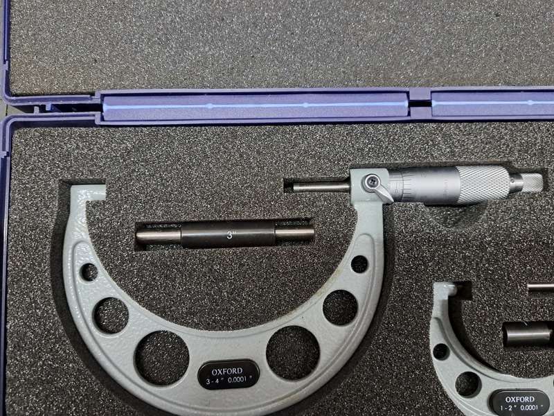 OXFORD IMPERIAL outside micrometer set