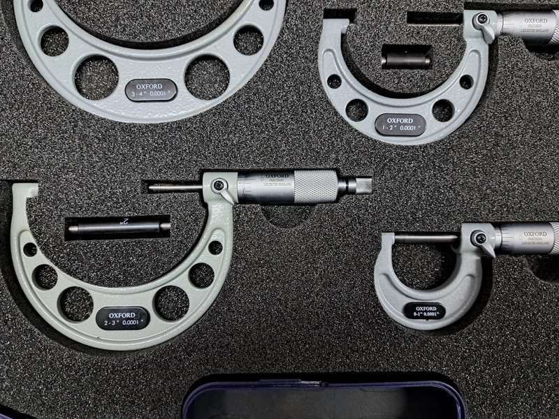 OXFORD IMPERIAL outside micrometer set