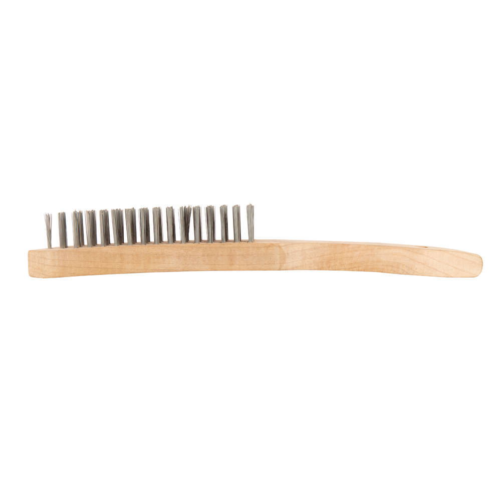 TOOB38        BRUSH WIRE 5 ROW W/HANDLE*        Tradeweld