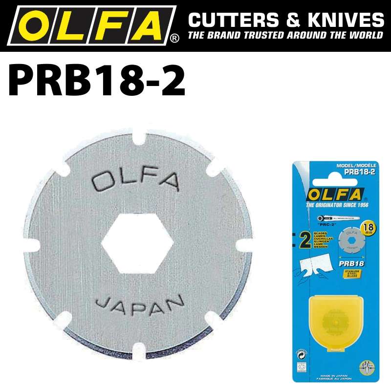 OLFA BLADES PERFORATION PRB18-2 18MMBLA PRB182
