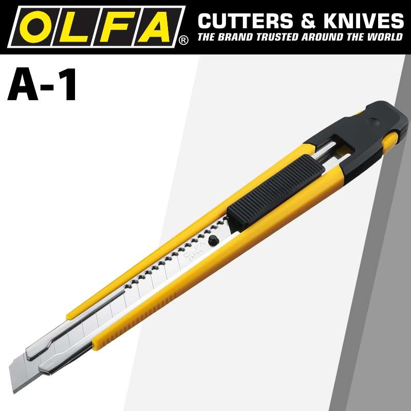 OLFA CUTTER MODEL A1 SNAP OFF KNIFECTR A-1