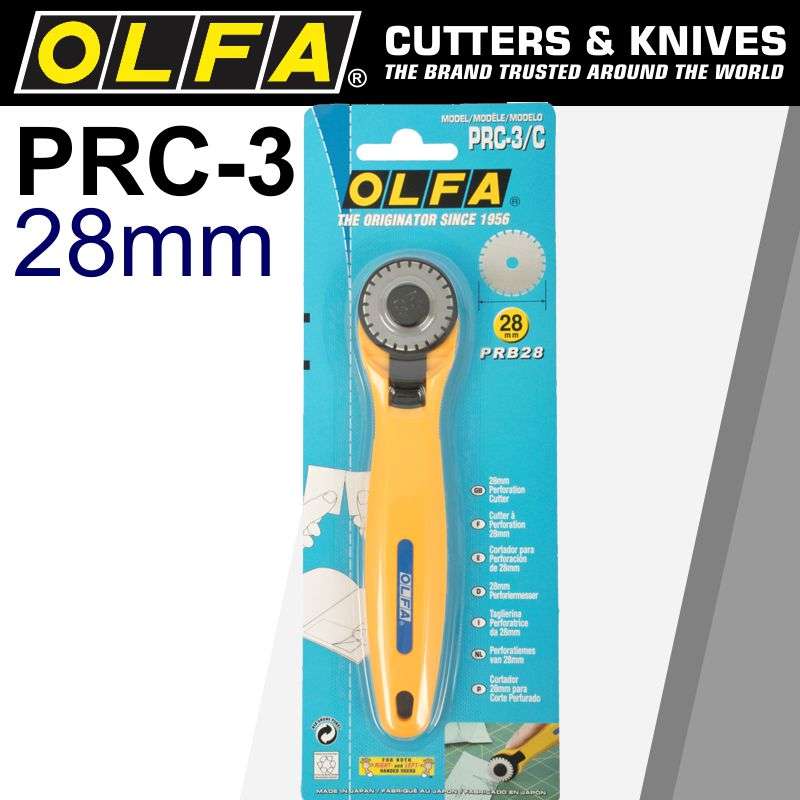 OLFA PERFORATION CUTTER 28MM BLADECTR PRC-3-C