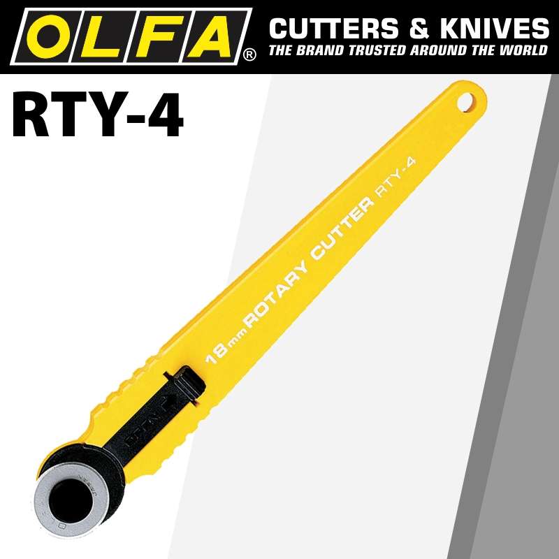 OLFA ROTARY CUTTER 18MMCTR RTY4