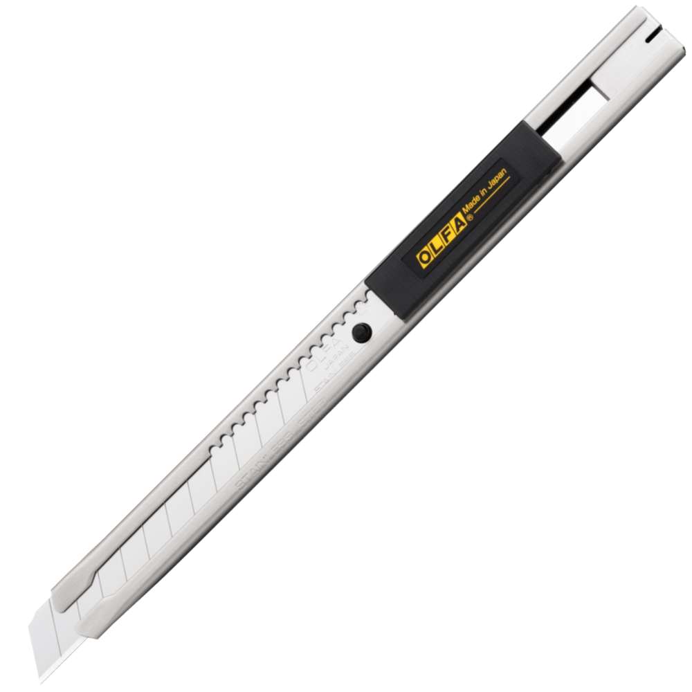 OLFA MODEL SVR-2 STAINLESS STEEL CUTTER WITH AUTO LOCKCTR SVR2