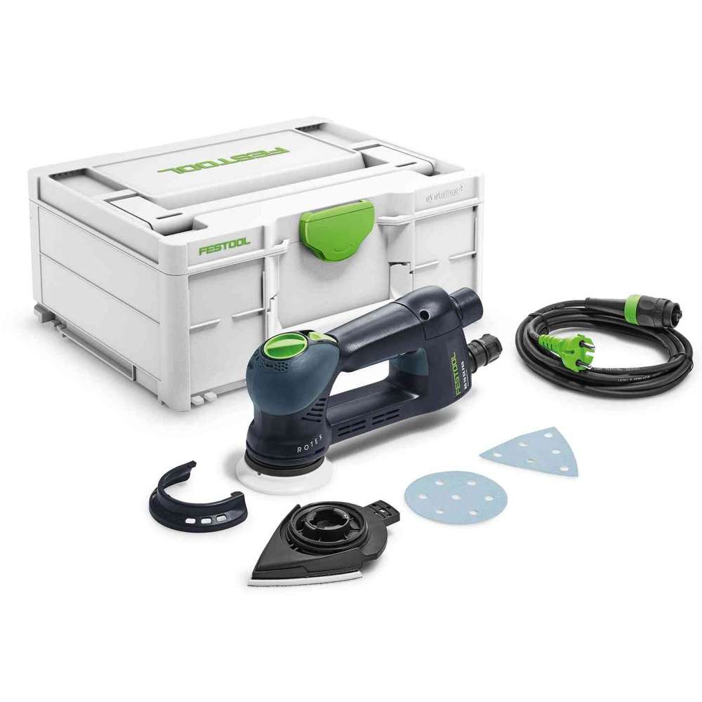 FESTOOL GEARED ECCENTRIC SANDER RO 90 DX FEQ-PLUS - FES576259