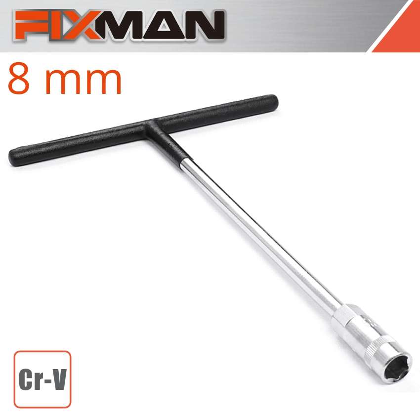 FIXMAN T BAR 8MM SOCKET WRENCHFIX B1001