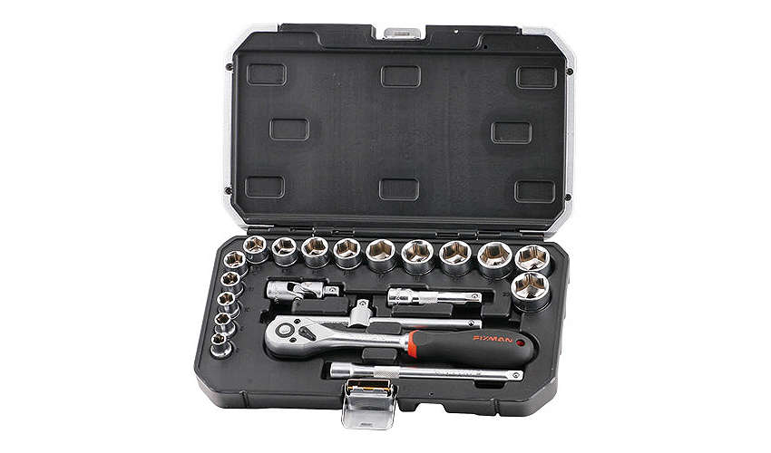 FIXMAN SOCKET DRIVE SET 20 PC X 3/8" FIX B3020M