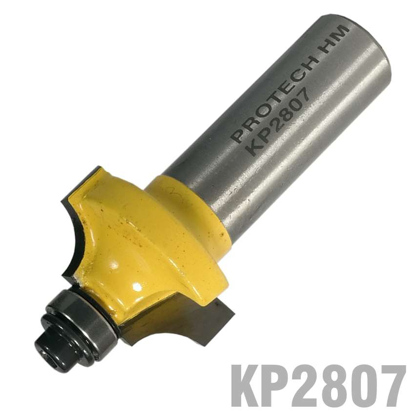 PRO-TECH- BEADING BIT 1"  X 1/2"  RADIUS 1/4"  1/2"  SHANKKP2807