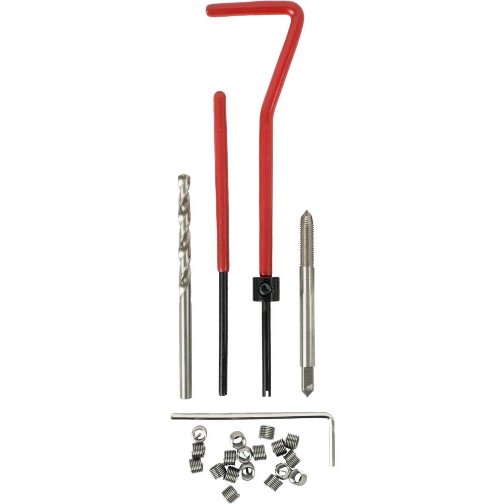 TORK CRAFT - THREAD REPAIR KIT 29PC M4 X 0.7 X 1.5D INTERNAL THREAD CARDEDNR5004