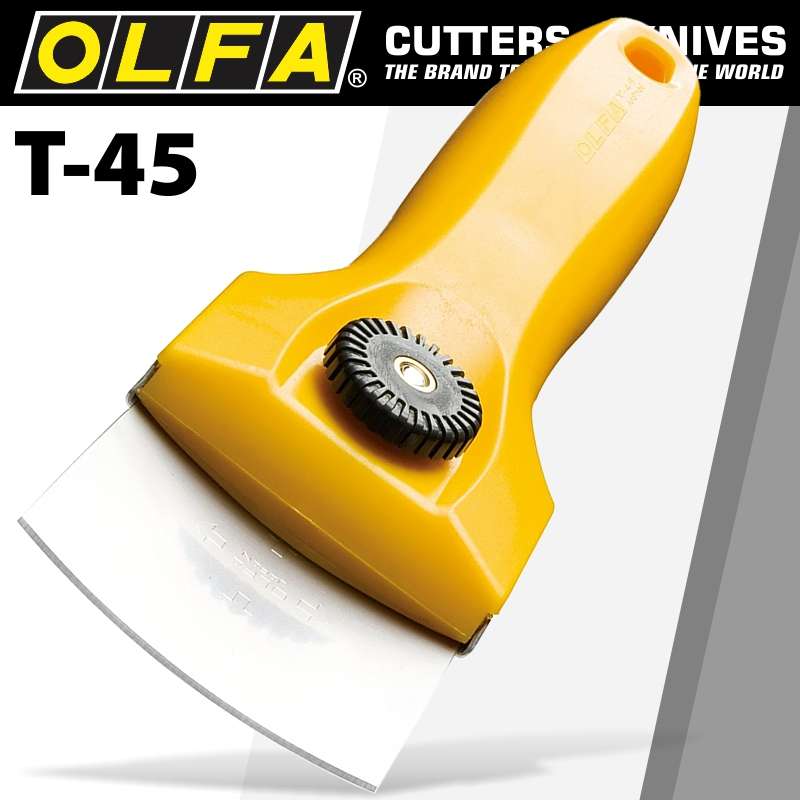 OLFA SCRAPER ARC BLADE 45MM MULTI EDGE REPLACABLE BLADEOLF SCR T45