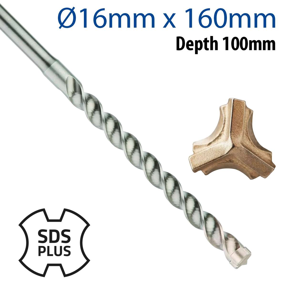 RAWLPLUG - SDS PLUS REBARDRILL 16X100X160RAW RT-SDSR-16-160