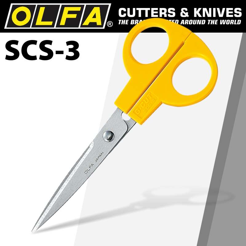 OLFA SCISSORS MULTI PURPOSE 160MMSCS-3