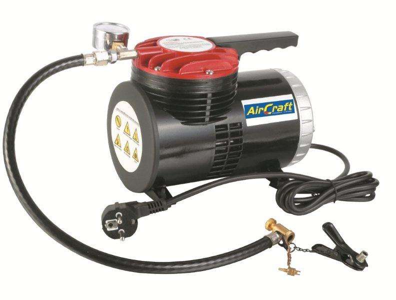 AIRCRAFT - COMPRESSOR KIT W/HOSE& TYRE CONNECTOR (AS06W)SG COMP09K