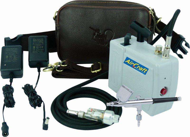 AIRCRAFT - COMPRESSOR MINI AIR - BATTERY - CW AIRBRUSH (HS08ADC-KC)SG COMP12