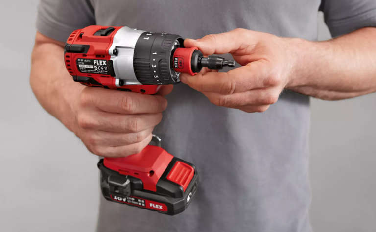 FLEX PD 2G 18.0-EC FS55 Brushless Hammer Drill Set