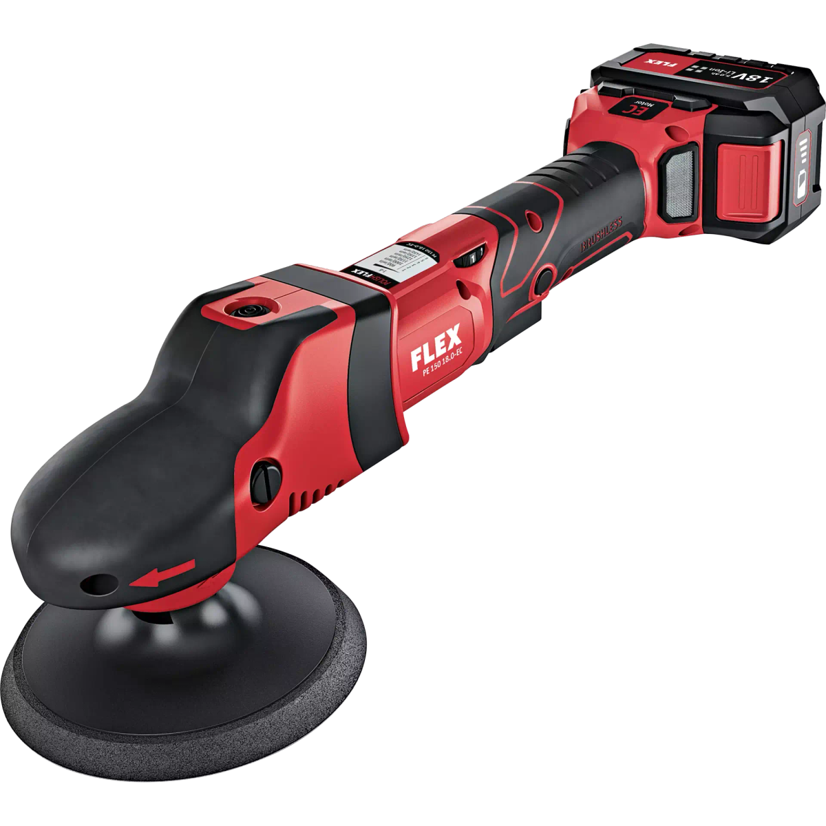 FLEX PE 150 18.0-EC Brushless Rotary Polisher, Tool Only