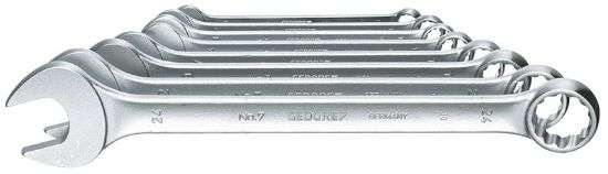 GEDORE - 7/21 M Flat Comb. Spanner Set609579