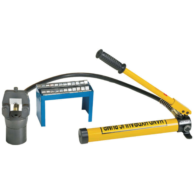 MAJOR-TECH - 16  400mm² Hexagon Hydraulic Crimping Tool SetHCT416