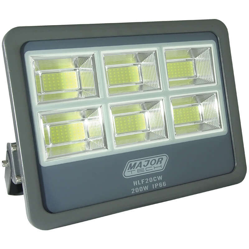 MAJOR-TECH - 200W LED Floodlight 6000KHLF20CW