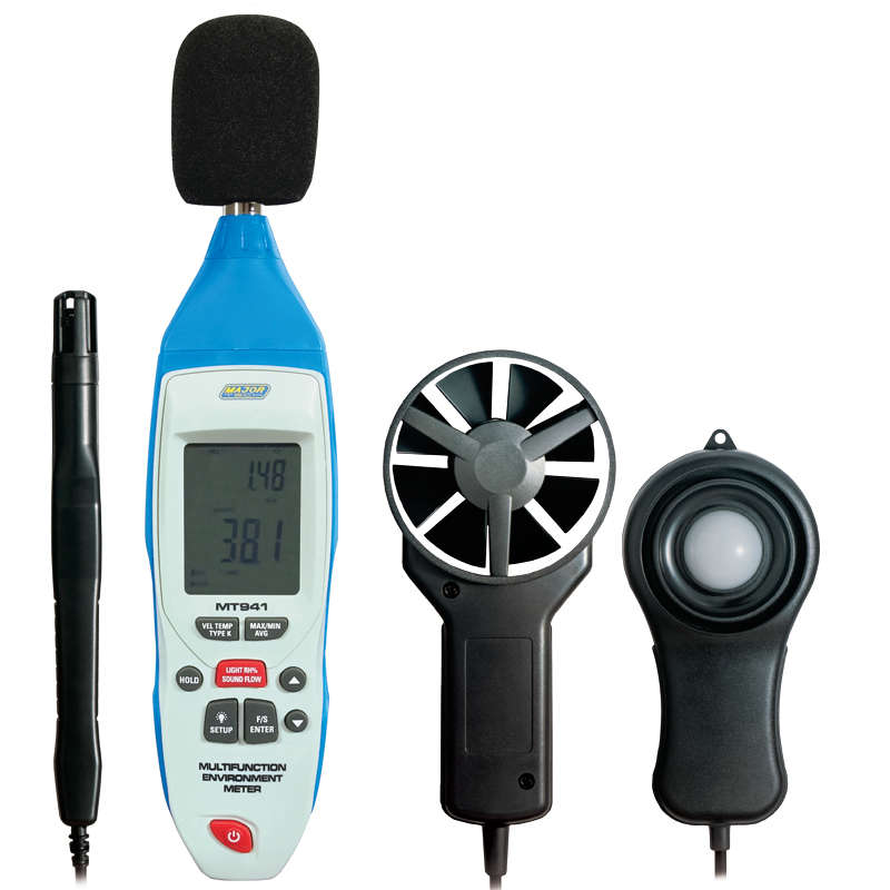 MAJOR-TECH - 5-in-1 Environmental Meter with Data LoggerMT941