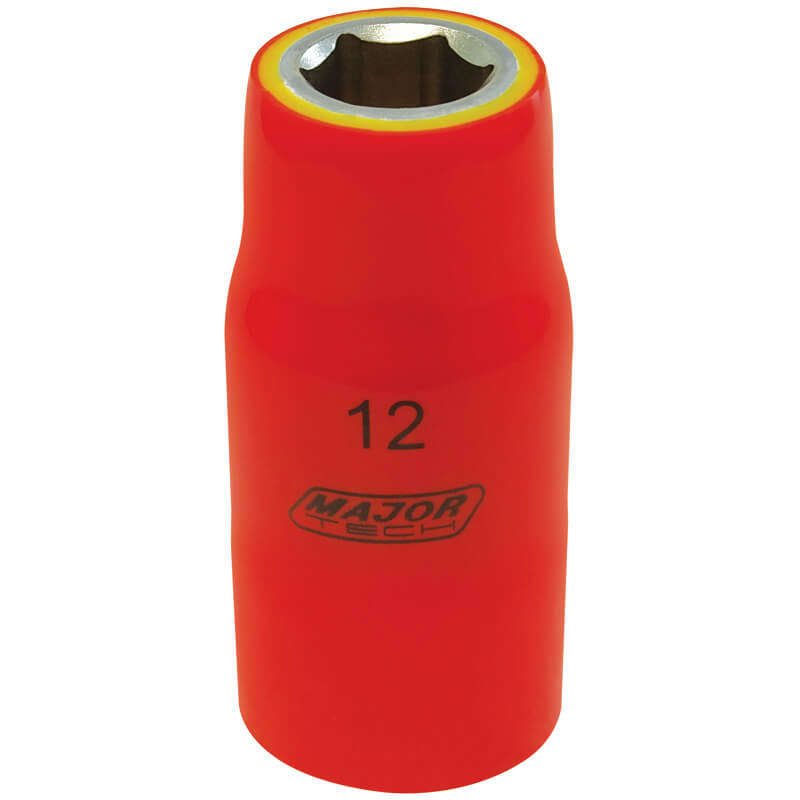 MAJOR-TECH - 12mm Insulated Socket, 1000V EN 60900VSS12