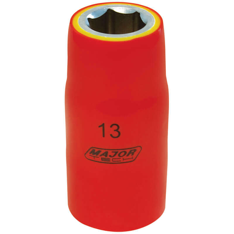 MAJOR-TECH - 13mm Insulated Socket, 1000V EN 60900VSS13