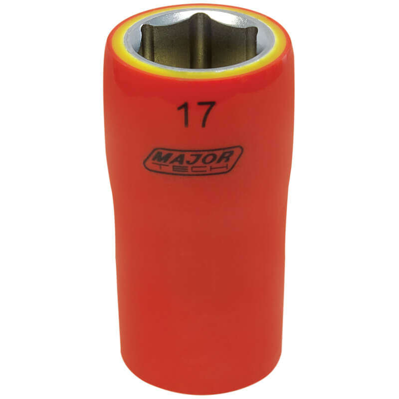MAJOR-TECH - 17mm Insulated Socket, 1000V EN 60900VSS17